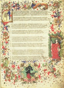 Página Ilustrada del Triunfo de Petrarca de Master of the Novella PD